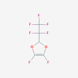 4,5-difluoro-2-(1,1,2,2,2-pentafluoroethyl)-1,3-dioxole CAS 150622-65-4