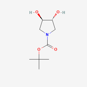 tert-butyl (3R,4R)-3,4-dihydroxypyrrolidine-1-carboxylate CAS 150986-62-2