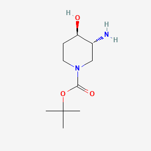 tert-butyl (3R,4R)-3-amino-4-hydroxypiperidine-1-carboxylate CAS 1523530-23-5