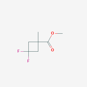 methyl 3,3-difluoro-1-methylcyclobutane-1-carboxylate CAS 1523571-06-3