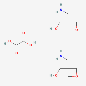 bis([3-(aminomethyl)oxetan-3-yl]methanol);oxalic acid CAS 1523571-98-3