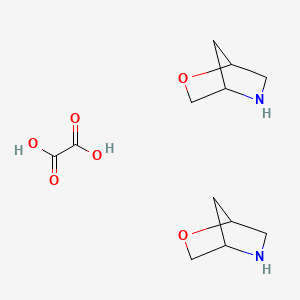 bis(2-oxa-5-azabicyclo[2.2.1]heptane);oxalic acid CAS 1523606-31-6