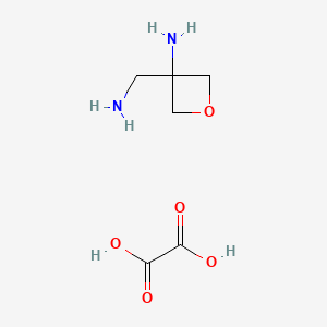3-(aminomethyl)oxetan-3-amine;oxalic acid CAS 1523606-33-8