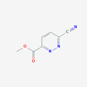 methyl 6-cyanopyridazine-3-carboxylate CAS 1523617-81-3