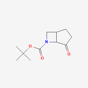 tert-butyl 4-oxo-6-azabicyclo[3.2.0]heptane-6-carboxylate CAS 1523618-31-6