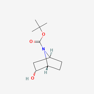 tert-butyl (1R,2R,4S)-2-hydroxy-7-azabicyclo[2.2.1]heptane-7-carboxylate CAS 152533-46-5