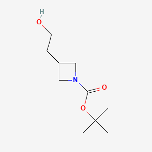 tert-butyl 3-(2-hydroxyethyl)azetidine-1-carboxylate CAS 152537-03-6