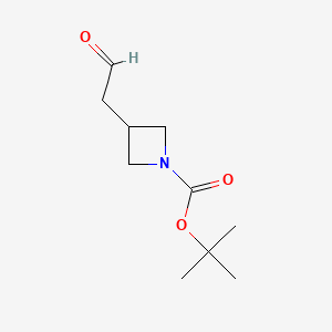 tert-butyl 3-(2-oxoethyl)azetidine-1-carboxylate CAS 152537-04-7