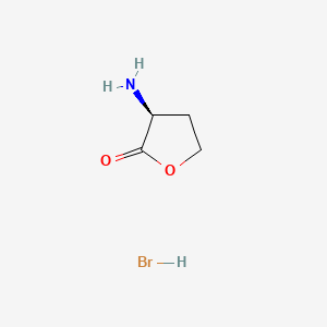 (3S)-3-aminooxolan-2-one;hydrobromide CAS 15295-77-9