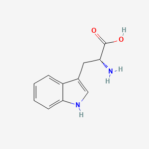 (2R)-2-amino-3-(1H-indol-3-yl)propanoic acid CAS 153-94-6