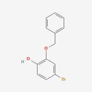 4-bromo-2-phenylmethoxyphenol CAS 153240-85-8