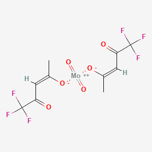 dioxomolybdenum(2+);bis((Z)-5,5,5-trifluoro-4-oxopent-2-en-2-olate) CAS 155311-12-9