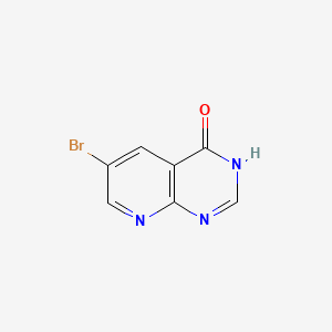 6-bromo-3H-pyrido[2,3-d]pyrimidin-4-one CAS 155690-79-2