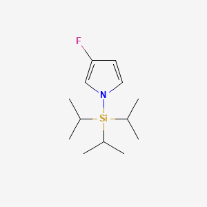 (3-fluoropyrrol-1-yl)-tri(propan-2-yl)silane CAS 156304-02-8
