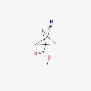 methyl 3-cyanobicyclo[1.1.1]pentane-1-carboxylate CAS 156329-62-3