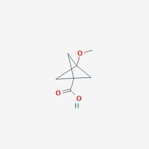 3-methoxybicyclo[1.1.1]pentane-1-carboxylic acid CAS 156329-86-1