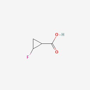 2-fluorocyclopropane-1-carboxylic acid CAS 156816-78-3