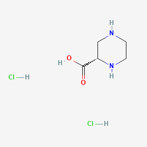 (2S)-piperazine-2-carboxylic acid;dihydrochloride CAS 158663-69-5