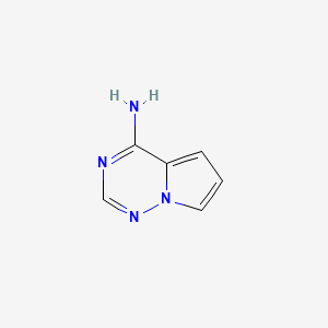 pyrrolo[2,1-f][1,2,4]triazin-4-amine CAS 159326-68-8