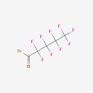 2,2,3,3,4,4,5,5,5-nonafluoropentanoyl bromide CAS 159623-35-5