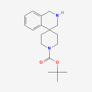 tert-butyl spiro[2,3-dihydro-1H-isoquinoline-4,4'-piperidine]-1'-carboxylate CAS 159634-80-7