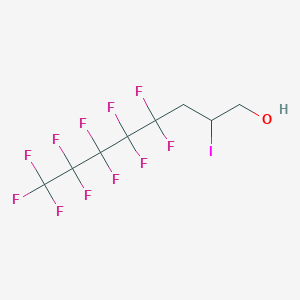 4,4,5,5,6,6,7,7,8,8,8-undecafluoro-2-iodooctan-1-ol CAS 16083-66-2