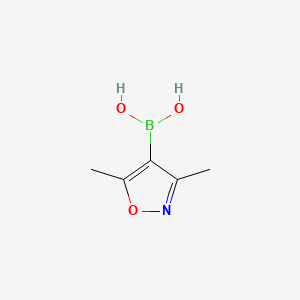 (3,5-dimethyl-1,2-oxazol-4-yl)boronic acid CAS 16114-47-9