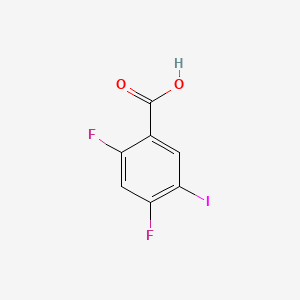 2,4-difluoro-5-iodobenzoic acid CAS 161531-51-7