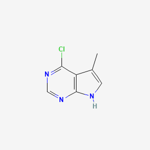 4-chloro-5-methyl-7H-pyrrolo[2,3-d]pyrimidine CAS 1618-36-6