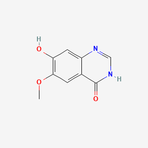 7-hydroxy-6-methoxy-3H-quinazolin-4-one CAS 162012-72-8