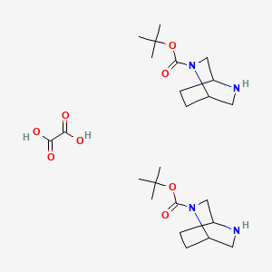 bis(tert-butyl 2,5-diazabicyclo[2.2.2]octane-2-carboxylate);oxalic acid CAS 1629904-92-2