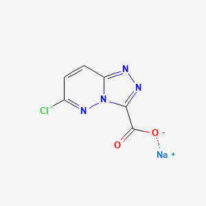 sodium 6-chloro-[1,2,4]triazolo[4,3-b]pyridazine-3-carboxylate CAS 1630906-50-1