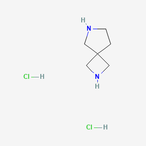 2,7-diazaspiro[3.4]octane;dihydrochloride CAS 1630906-93-2