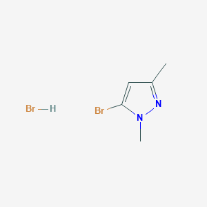 5-bromo-1,3-dimethylpyrazole;hydrobromide CAS 1630907-03-7