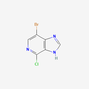 7-bromo-4-chloro-3H-imidazo[4,5-c]pyridine CAS 163452-79-7