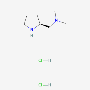 N,N-dimethyl-1-[(2S)-pyrrolidin-2-yl]methanamine;dihydrochloride CAS 1638760-25-4