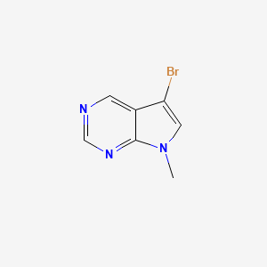 5-bromo-7-methylpyrrolo[2,3-d]pyrimidine CAS 1638761-56-4