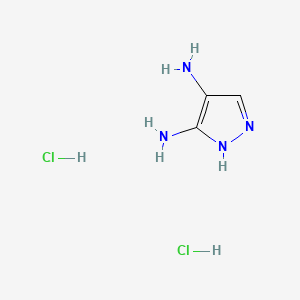 1H-pyrazole-4,5-diamine;dihydrochloride CAS 16461-98-6