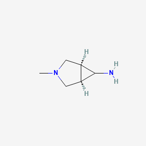 (1S,5R)-3-methyl-3-azabicyclo[3.1.0]hexan-6-amine CAS 164799-15-9