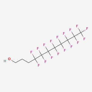4,4,5,5,6,6,7,7,8,8,9,9,10,10,11,11,11-heptadecafluoroundecan-1-ol CAS 1651-41-8
