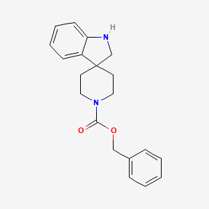 benzyl spiro[1,2-dihydroindole-3,4'-piperidine]-1'-carboxylate CAS 167484-18-6