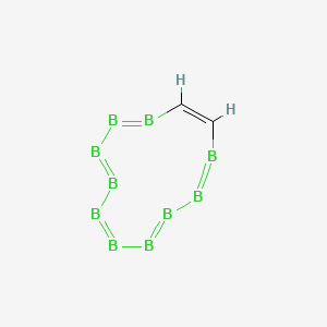 (11Z)-1,2,3,4,5,6,7,8,9,10-decaboracyclododeca-1,3,5,7,9,11-hexaene CAS 16872-09-6