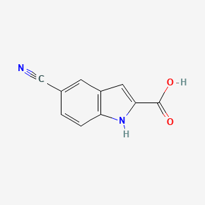 5-cyano-1H-indole-2-carboxylic acid CAS 169463-44-9