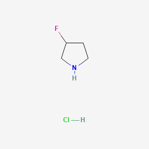 3-fluoropyrrolidine;hydrochloride CAS 169750-17-8