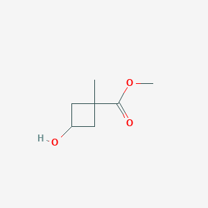 methyl 3-hydroxy-1-methylcyclobutane-1-carboxylate CAS 169899-49-4