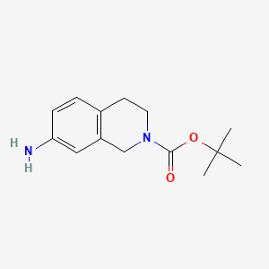 tert-butyl 7-amino-3,4-dihydro-1H-isoquinoline-2-carboxylate CAS 171049-41-5
