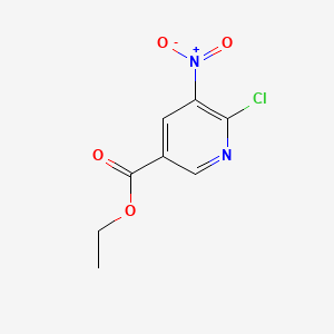 ethyl 6-chloro-5-nitropyridine-3-carboxylate CAS 171876-22-5