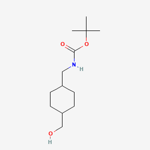 tert-butyl N-[[4-(hydroxymethyl)cyclohexyl]methyl]carbamate CAS 172348-63-9
