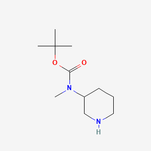 tert-butyl N-methyl-N-piperidin-3-ylcarbamate CAS 172478-01-2