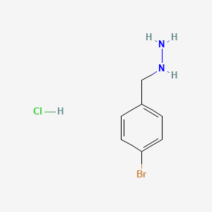 (4-bromophenyl)methylhydrazine;hydrochloride CAS 1727-08-8